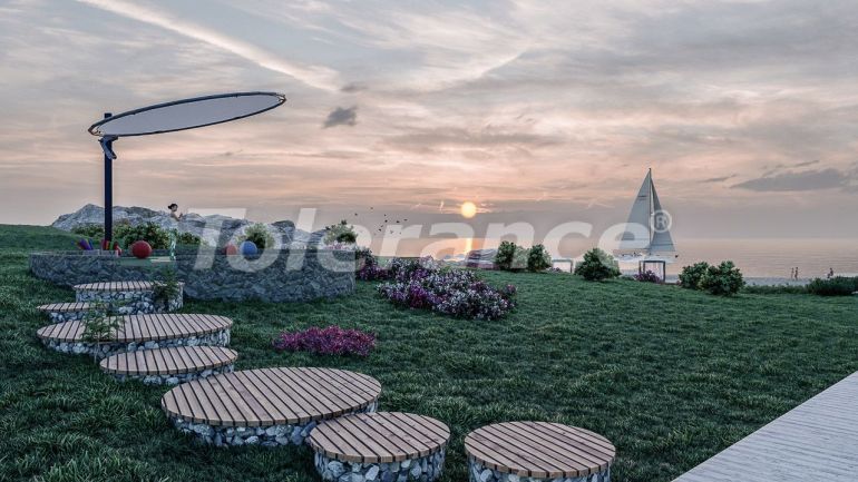 Квартира от застройщика в Кирения, Северный Кипр вид на море с бассейном в рассрочку: купить недвижимость в Турции - 90863