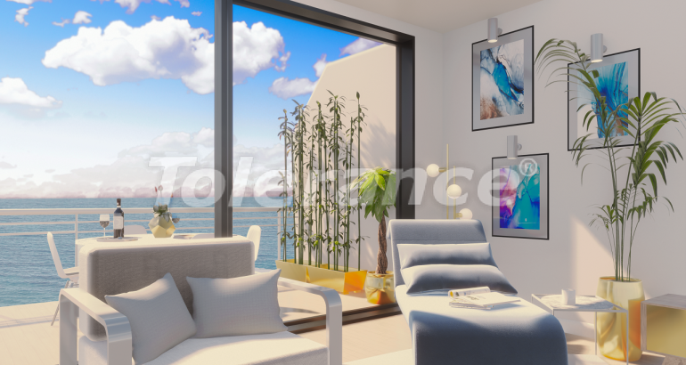 Квартира от застройщика в Кирения, Северный Кипр с бассейном в рассрочку: купить недвижимость в Турции - 90968