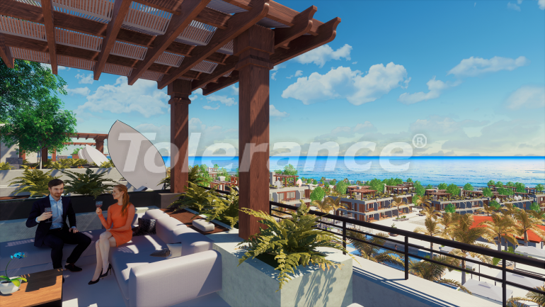 Квартира от застройщика в Кирения, Северный Кипр с бассейном в рассрочку: купить недвижимость в Турции - 90975