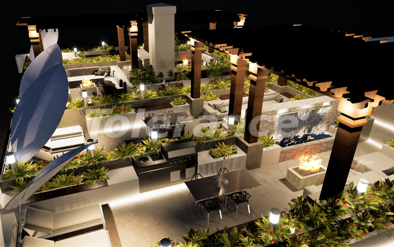 Квартира от застройщика в Кирения, Северный Кипр с бассейном в рассрочку: купить недвижимость в Турции - 90977