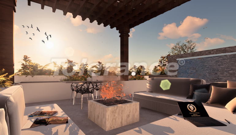 Квартира от застройщика в Кирения, Северный Кипр с бассейном в рассрочку: купить недвижимость в Турции - 90978