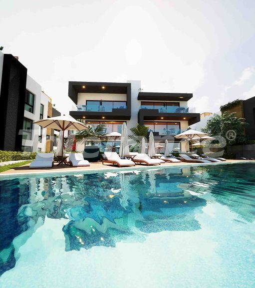 Квартира от застройщика в Кирения, Северный Кипр вид на море с бассейном в рассрочку: купить недвижимость в Турции - 91169