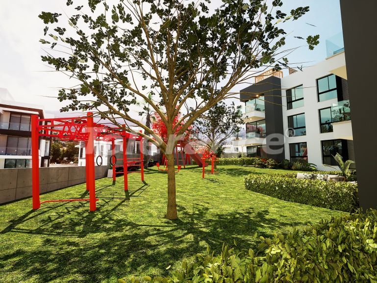 Квартира от застройщика в Кирения, Северный Кипр вид на море с бассейном в рассрочку: купить недвижимость в Турции - 91187