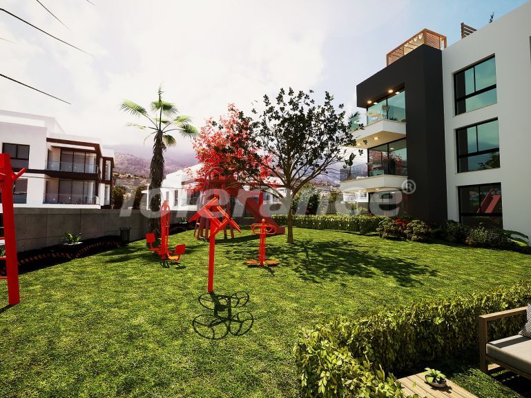 Квартира от застройщика в Кирения, Северный Кипр вид на море с бассейном в рассрочку: купить недвижимость в Турции - 91188