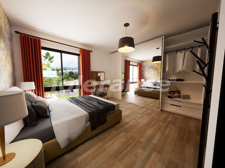 Квартира от застройщика в Кирения, Северный Кипр вид на море с бассейном в рассрочку: купить недвижимость в Турции - 91197