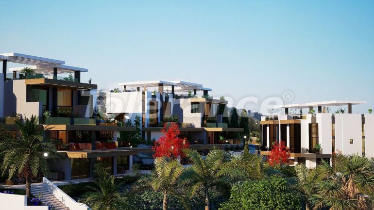 Квартира от застройщика в Кирения, Северный Кипр вид на море с бассейном в рассрочку: купить недвижимость в Турции - 91510