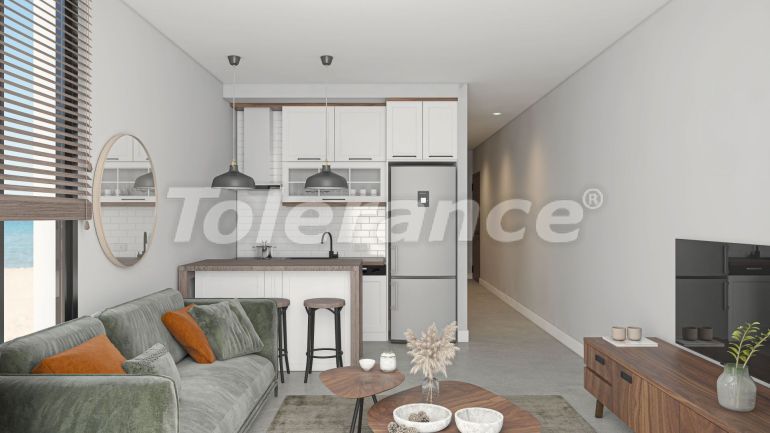 Квартира от застройщика в Кирения, Северный Кипр вид на море с бассейном в рассрочку: купить недвижимость в Турции - 91534