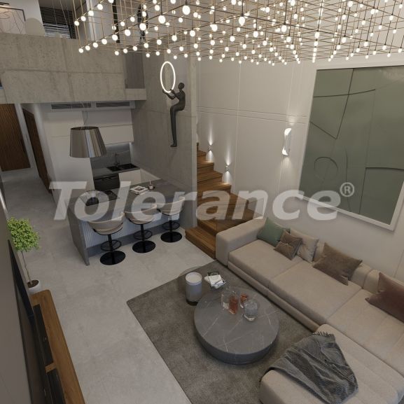 Квартира от застройщика в Кирения, Северный Кипр вид на море с бассейном в рассрочку: купить недвижимость в Турции - 91940