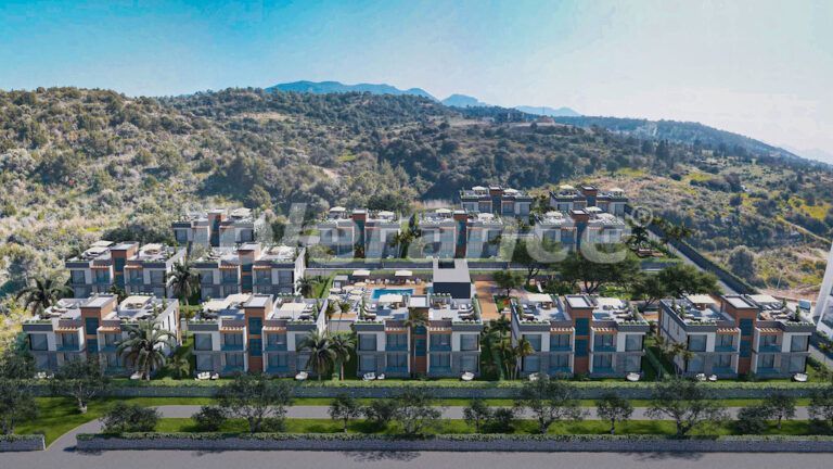 Квартира от застройщика в Кирения, Северный Кипр вид на море с бассейном в рассрочку: купить недвижимость в Турции - 93252