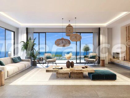 Квартира от застройщика в Кирения, Северный Кипр вид на море с бассейном в рассрочку: купить недвижимость в Турции - 93318