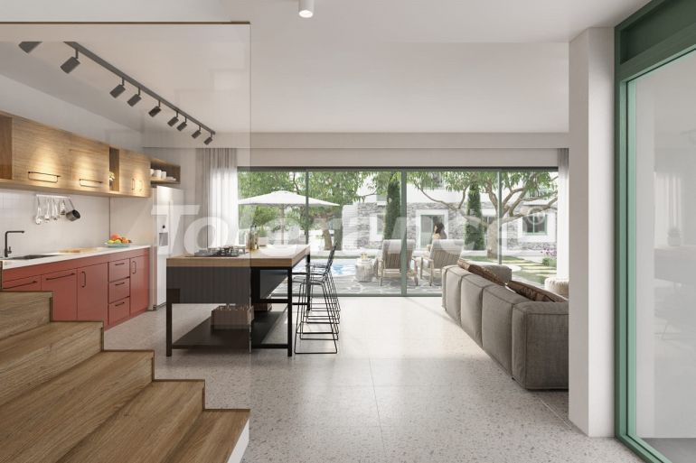 Квартира от застройщика в Кирения, Северный Кипр вид на море с бассейном в рассрочку: купить недвижимость в Турции - 93395