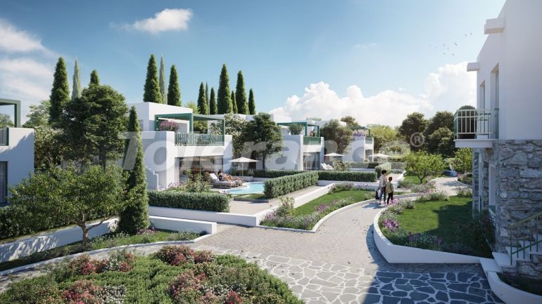 Квартира от застройщика в Кирения, Северный Кипр вид на море с бассейном в рассрочку: купить недвижимость в Турции - 93402