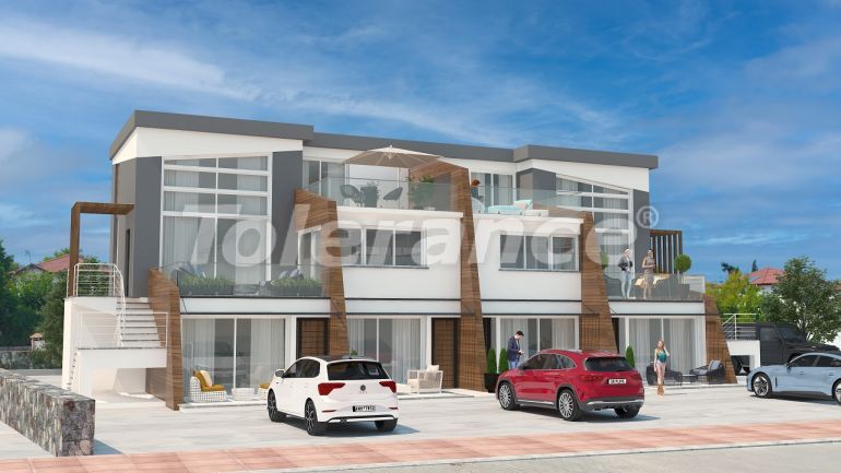 Квартира в Кирения, Северный Кипр вид на море: купить недвижимость в Турции - 93404