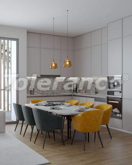 Квартира от застройщика в Кирения, Северный Кипр вид на море с бассейном в рассрочку: купить недвижимость в Турции - 93465