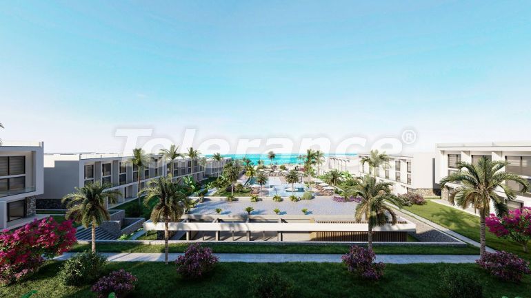 Квартира от застройщика в Кирения, Северный Кипр вид на море с бассейном в рассрочку: купить недвижимость в Турции - 93697