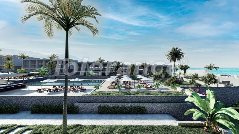 Квартира от застройщика в Кирения, Северный Кипр вид на море с бассейном в рассрочку: купить недвижимость в Турции - 93698