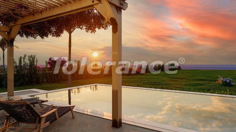 Квартира от застройщика в Кирения, Северный Кипр вид на море с бассейном в рассрочку: купить недвижимость в Турции - 93699