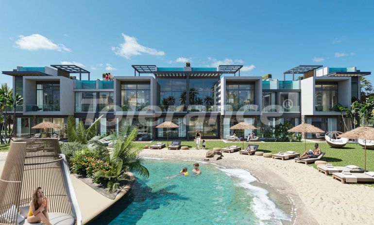 Квартира от застройщика в Кирения, Северный Кипр с бассейном в рассрочку: купить недвижимость в Турции - 93899