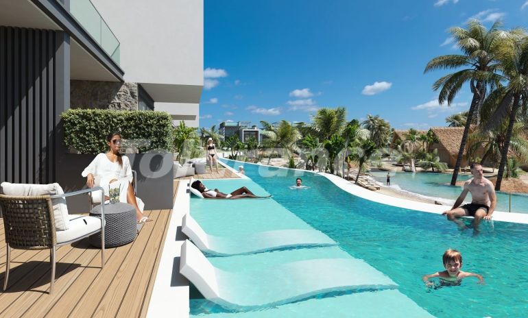 Квартира от застройщика в Кирения, Северный Кипр с бассейном в рассрочку: купить недвижимость в Турции - 93954