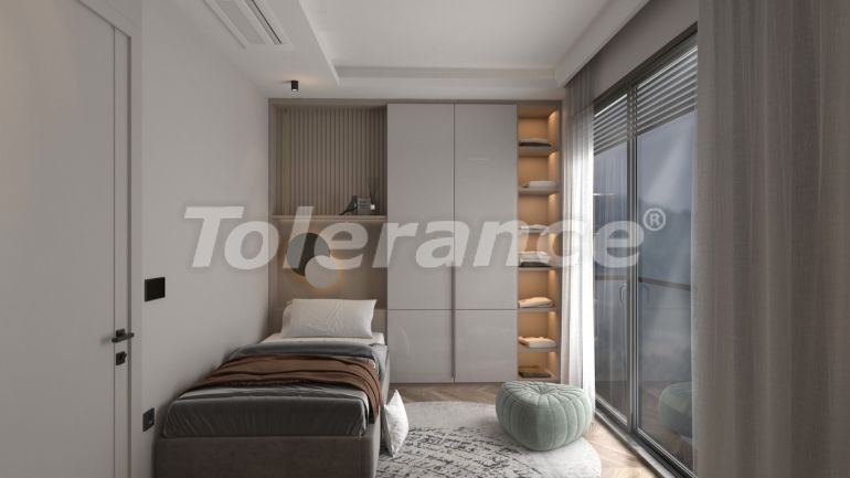 Квартира от застройщика в Лара, Анталия вид на море с бассейном в рассрочку: купить недвижимость в Турции - 106049