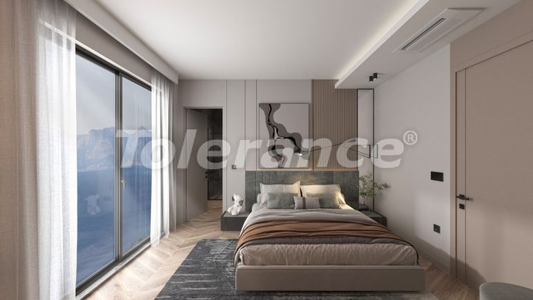 Квартира от застройщика в Лара, Анталия вид на море с бассейном в рассрочку: купить недвижимость в Турции - 106054