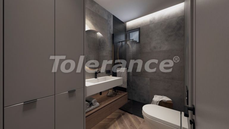 Квартира от застройщика в Лара, Анталия вид на море с бассейном в рассрочку: купить недвижимость в Турции - 106057