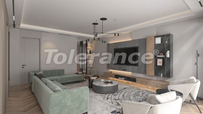 Квартира от застройщика в Лара, Анталия вид на море с бассейном в рассрочку: купить недвижимость в Турции - 106060