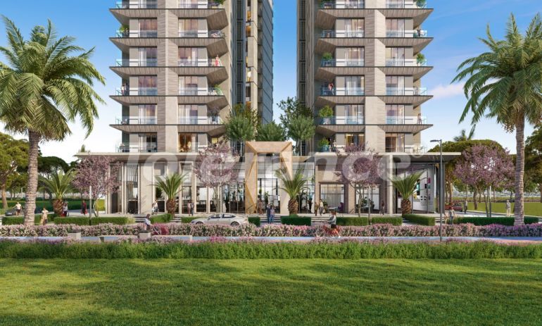 Квартира от застройщика в Лара, Анталия вид на море в рассрочку: купить недвижимость в Турции - 109708