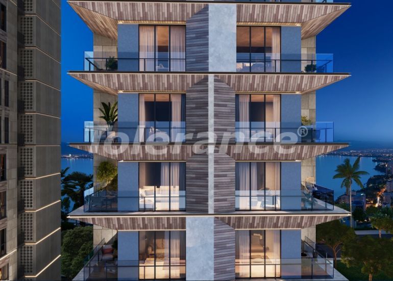 Квартира от застройщика в Лара, Анталия вид на море в рассрочку: купить недвижимость в Турции - 109711