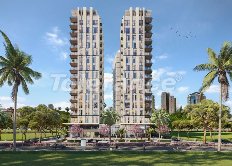 Квартира от застройщика в Лара, Анталия вид на море в рассрочку: купить недвижимость в Турции - 109716