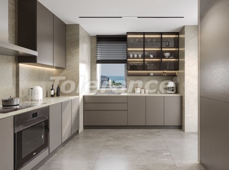 Квартира от застройщика в Лара, Анталия вид на море в рассрочку: купить недвижимость в Турции - 109720