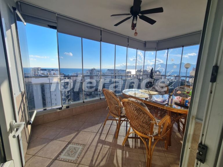 Квартира в Лара, Анталия вид на море: купить недвижимость в Турции - 134610