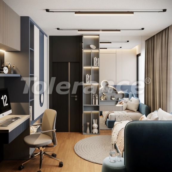 Квартира от застройщика в Лара, Анталия с бассейном в рассрочку: купить недвижимость в Турции - 135641