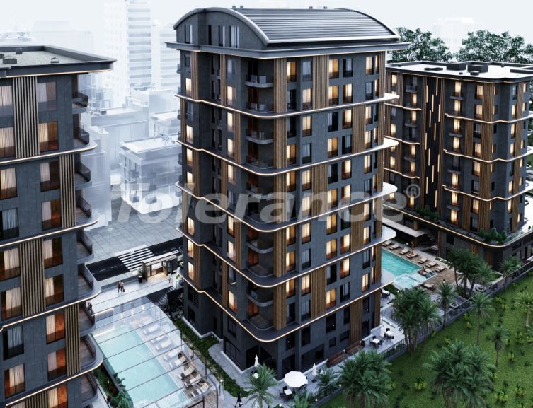 Квартира от застройщика в Лара, Анталия с бассейном в рассрочку: купить недвижимость в Турции - 135656