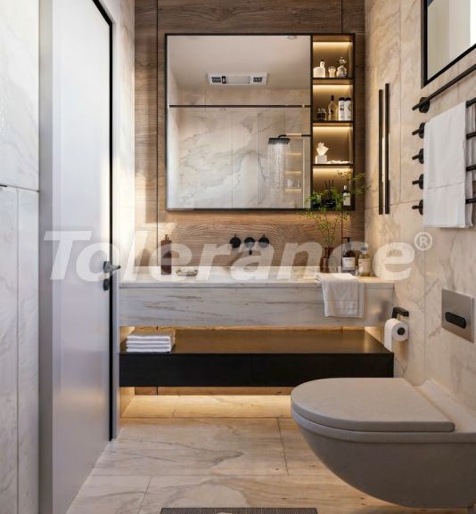 Квартира от застройщика в Лара, Анталия с бассейном в рассрочку: купить недвижимость в Турции - 136155