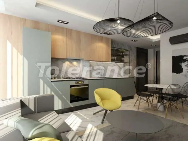 Квартира в Лара, Анталия с бассейном: купить недвижимость в Турции - 15636