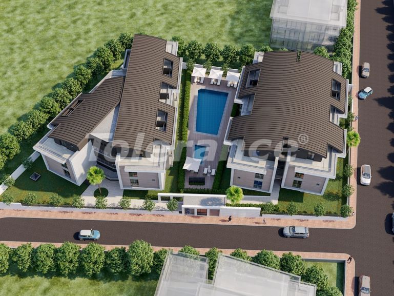 Квартира от застройщика в Лара, Анталия с бассейном: купить недвижимость в Турции - 49037