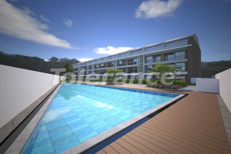 Квартира в Лара, Анталия с бассейном: купить недвижимость в Турции - 55512
