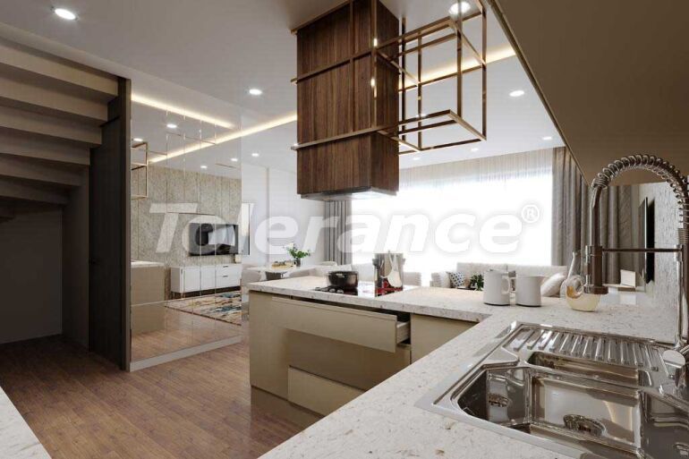 Квартира в Лара, Анталия с бассейном: купить недвижимость в Турции - 55516