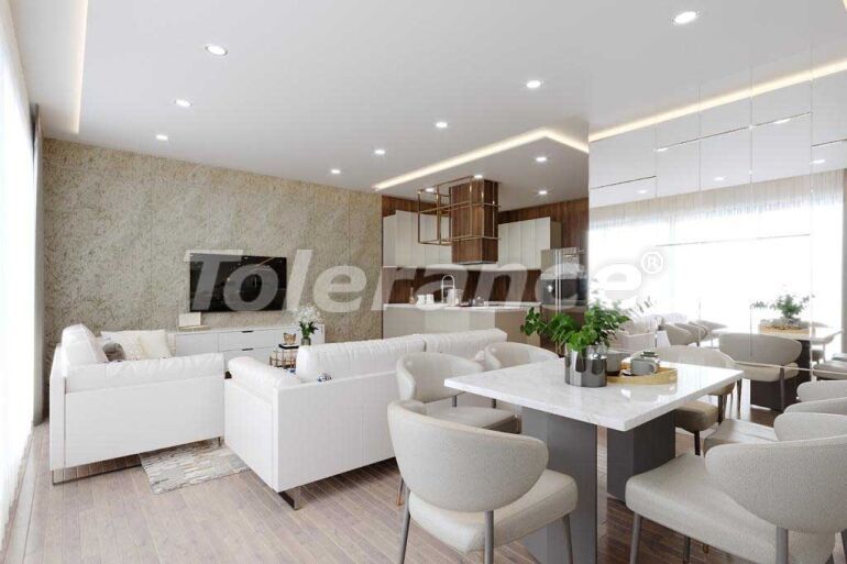 Квартира в Лара, Анталия с бассейном: купить недвижимость в Турции - 55530