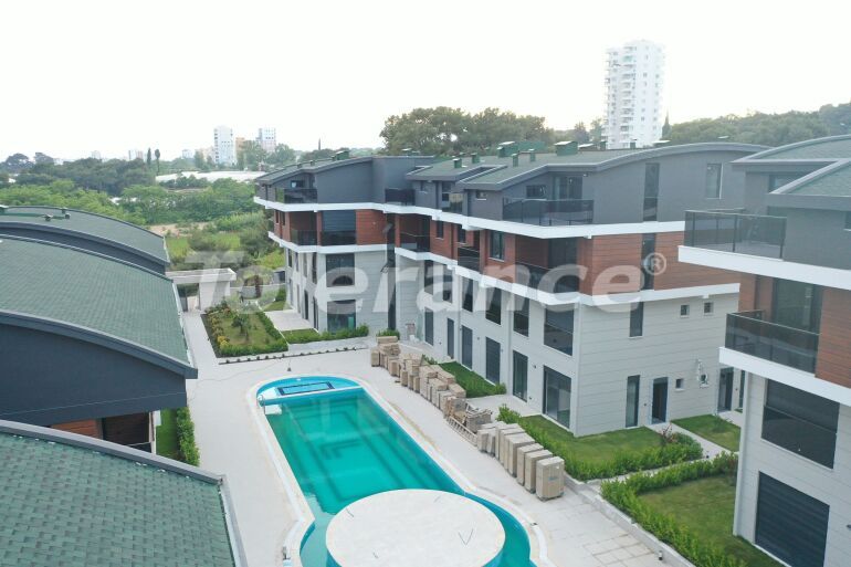 Квартира от застройщика в Лара, Анталия вид на море с бассейном: купить недвижимость в Турции - 62141