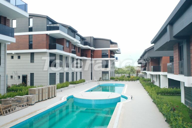 Квартира от застройщика в Лара, Анталия вид на море с бассейном: купить недвижимость в Турции - 62146