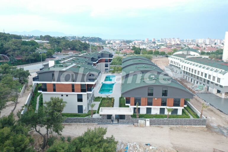 Квартира от застройщика в Лара, Анталия вид на море с бассейном: купить недвижимость в Турции - 62147