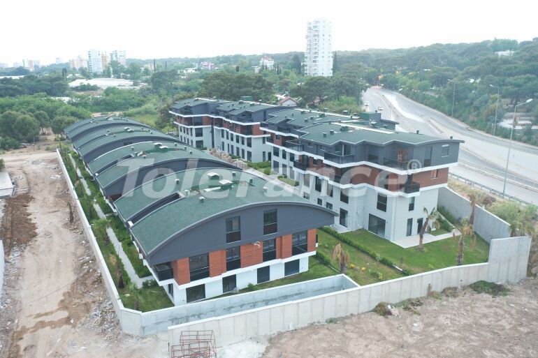 Квартира от застройщика в Лара, Анталия вид на море с бассейном: купить недвижимость в Турции - 62148