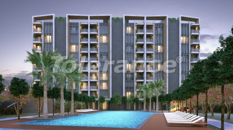 Квартира от застройщика в Лара, Анталия с бассейном: купить недвижимость в Турции - 62717