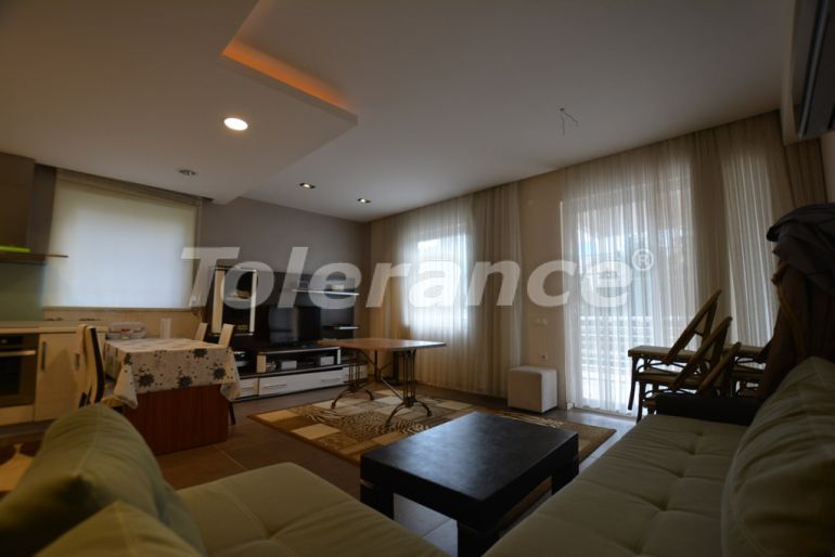 Квартира в Лара, Анталия вид на море с бассейном: купить недвижимость в Турции - 68114