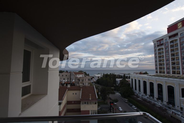 Квартира в Лара, Анталия вид на море с бассейном: купить недвижимость в Турции - 68125