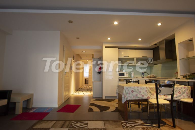 Квартира в Лара, Анталия вид на море с бассейном: купить недвижимость в Турции - 68131