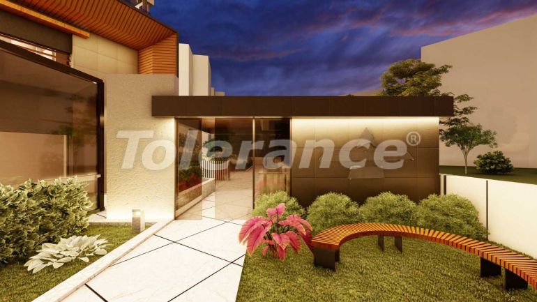 Квартира от застройщика в Лара, Анталия вид на море с бассейном: купить недвижимость в Турции - 69127