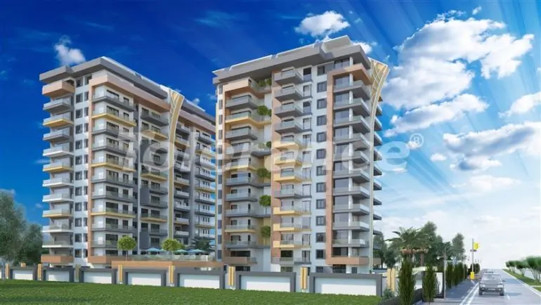 Квартира от застройщика в Махмутлар, Аланья вид на море с бассейном - 17732 Квартира от застройщика в Махмутлар, Аланья вид на море с бассейном: купить недвижимость в Турции - 17732